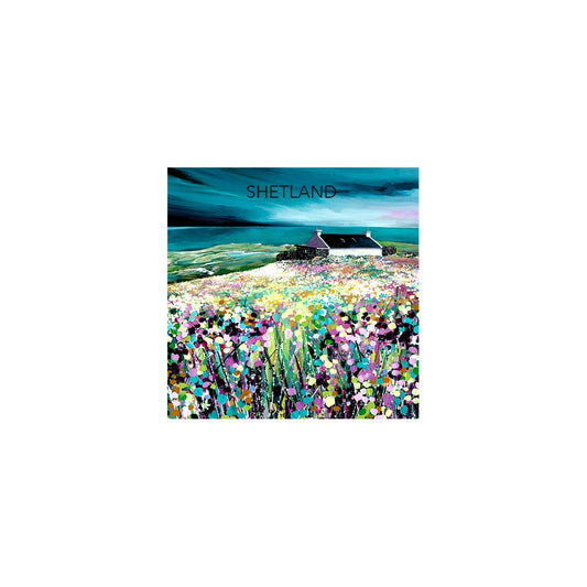 A field of flowers magnet