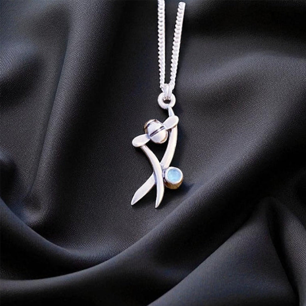 Beach Grass Small Pendant