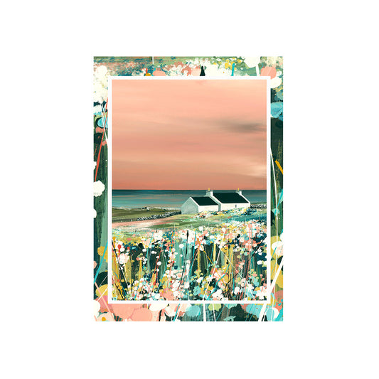 Nightfall at Levenwick A6 notebook
