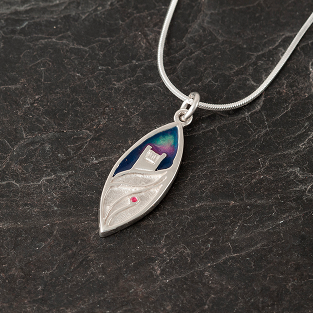 Small Marquise Pendant