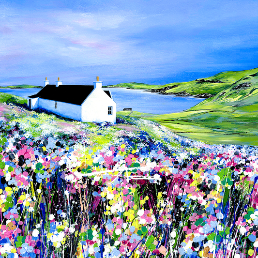 High on the hill (Cunningsburgh)