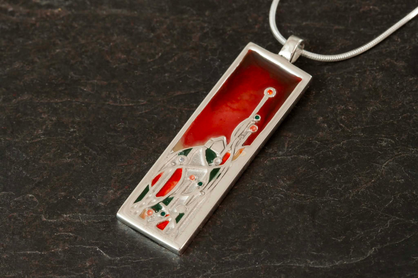 Shetland by Night Large Pendant