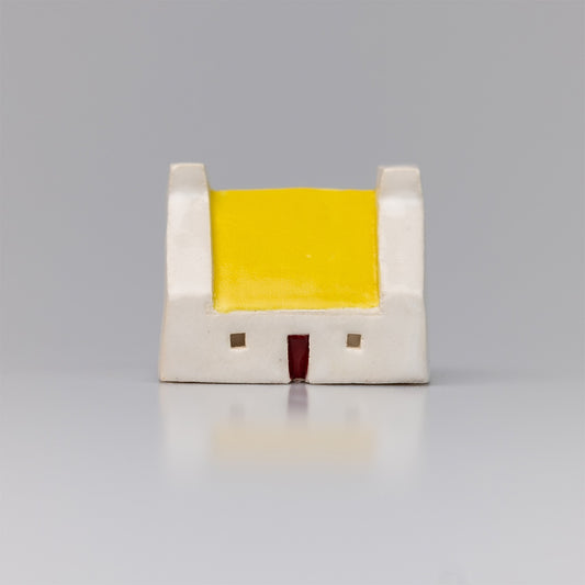 Ceramic Croft House - Yellow