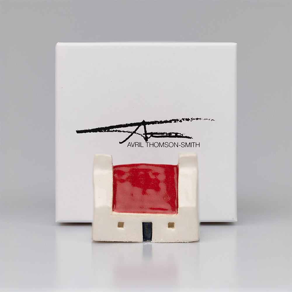 Ceramic House - Red