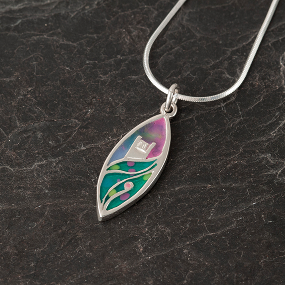 Small Marquise Pendant