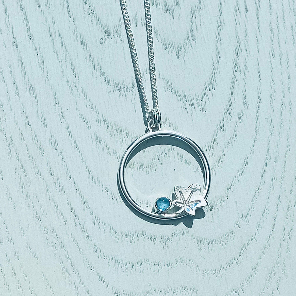 Autumn / Winter Hoop Pendant