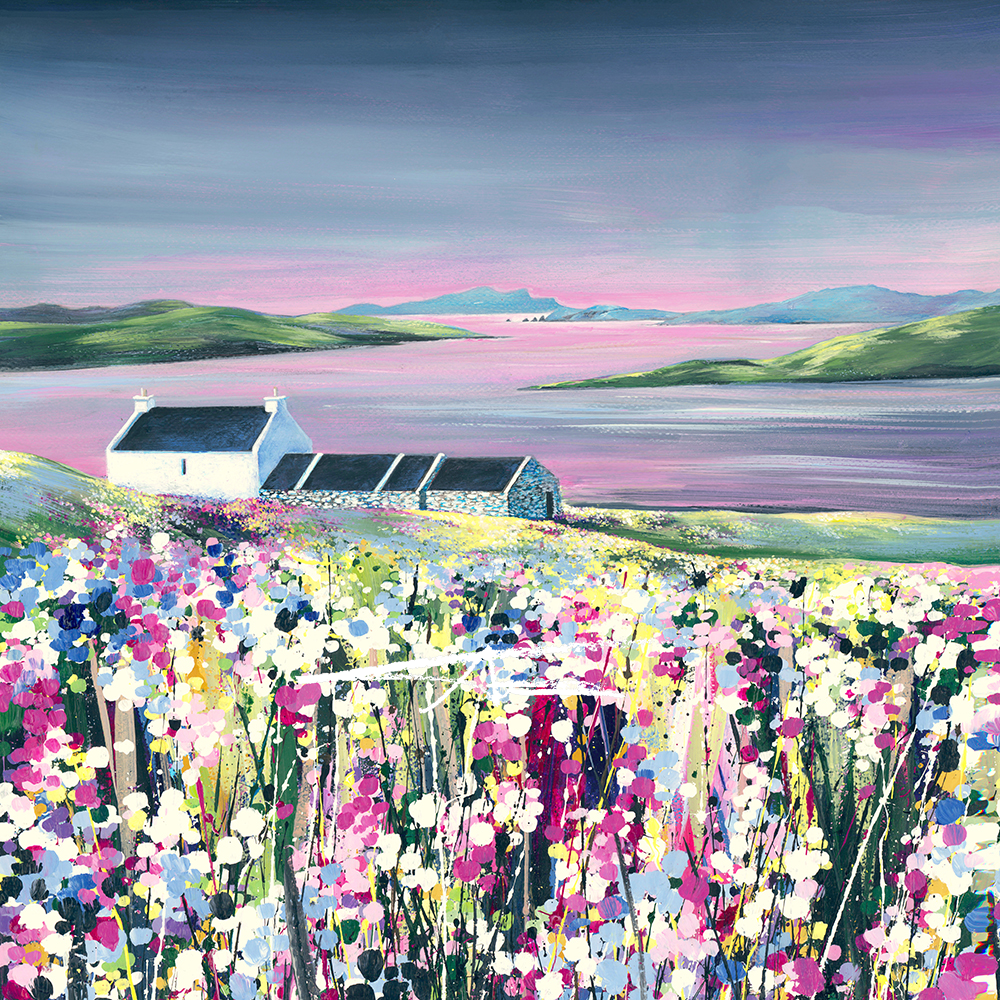 Sunset over Foula (Walls)