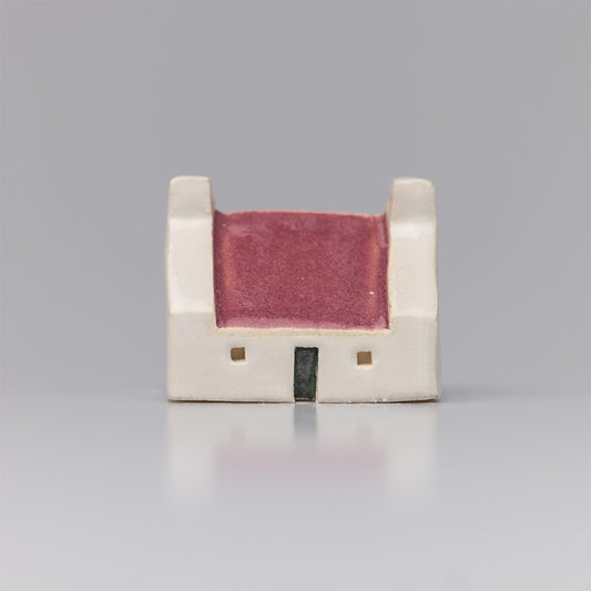 Ceramic Croft House - Pink