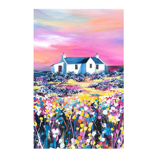 Summers Night Tea Towel