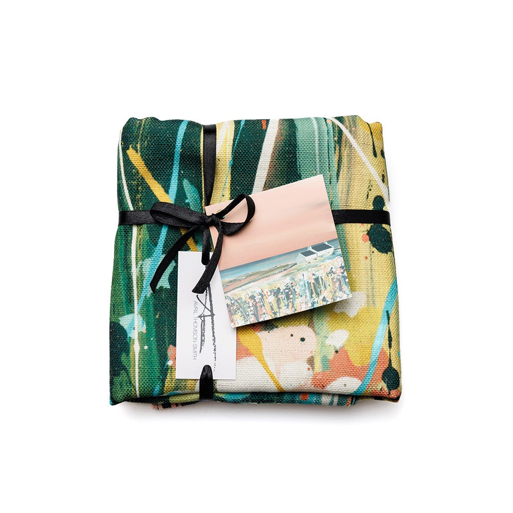 Nightfall at Levenwick cushion