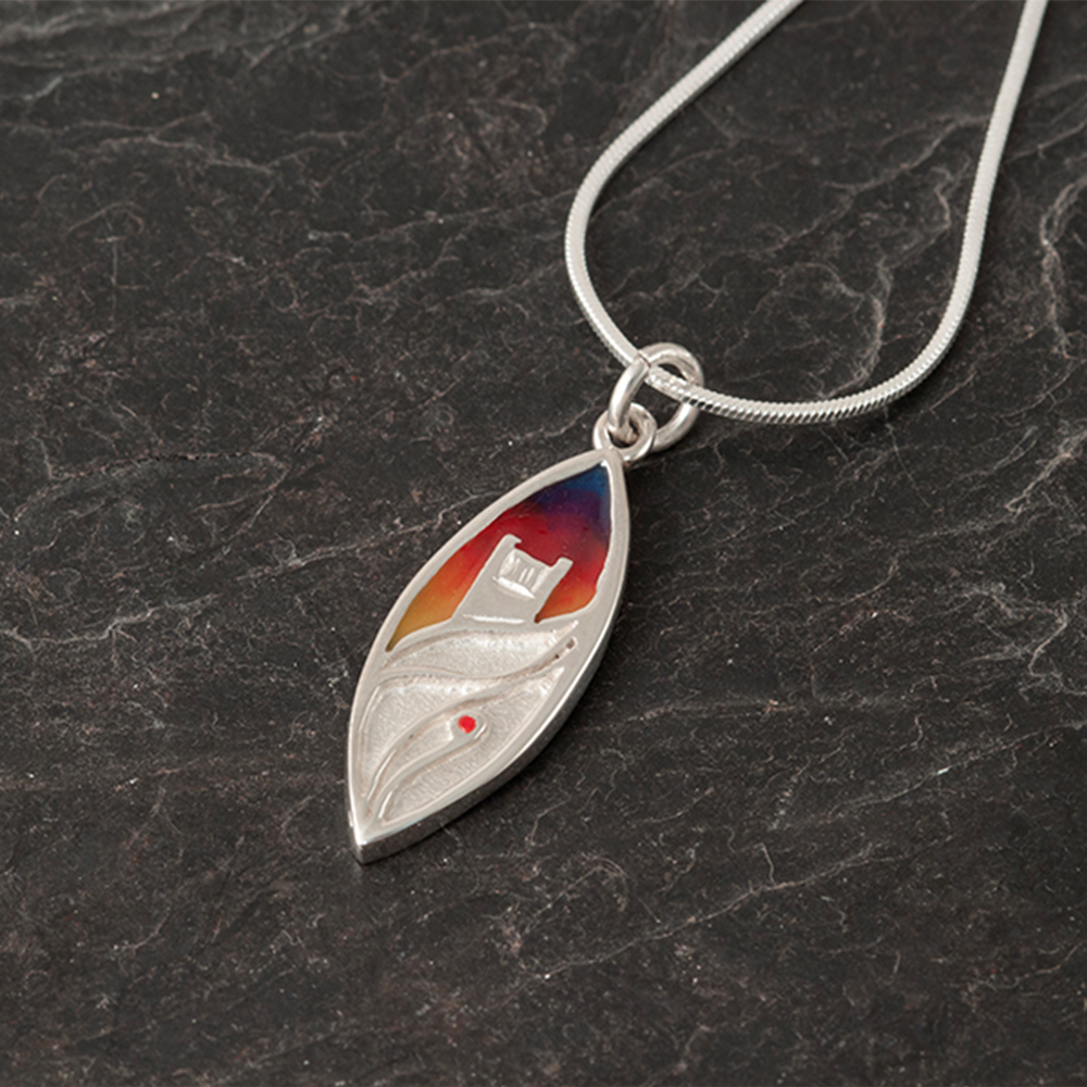 Small Marquise Pendant