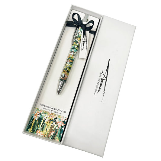 Nightfall at Levenwick Pen