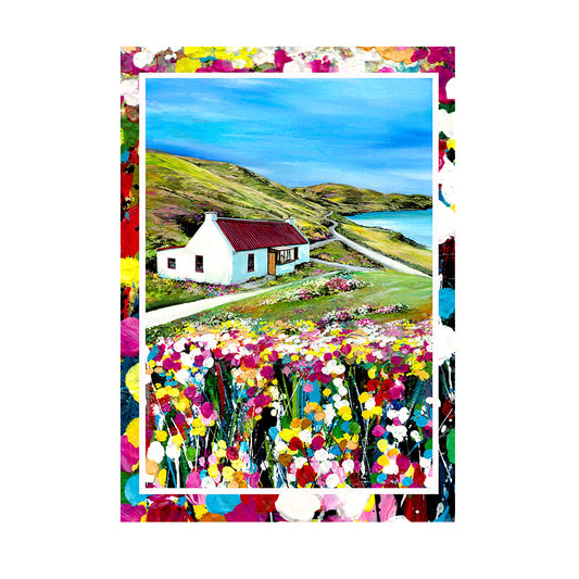 Summers morning A5 notebook