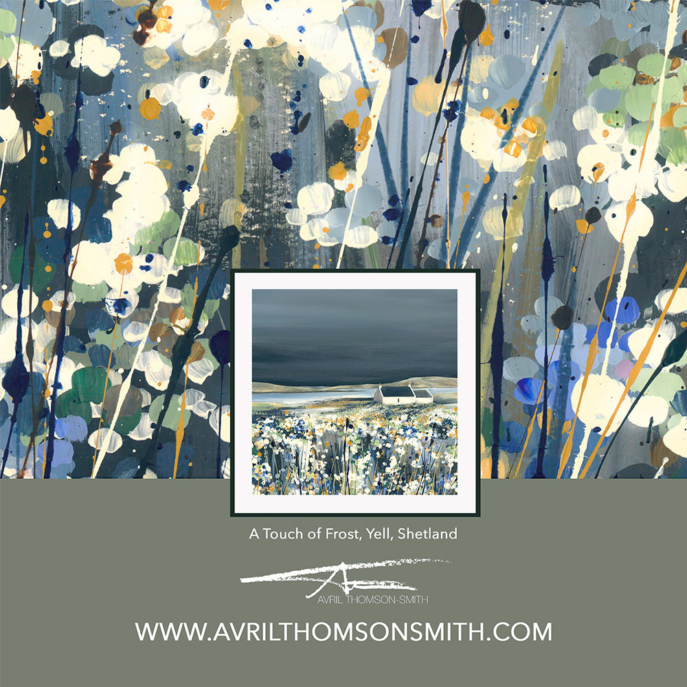 A touch of frost card