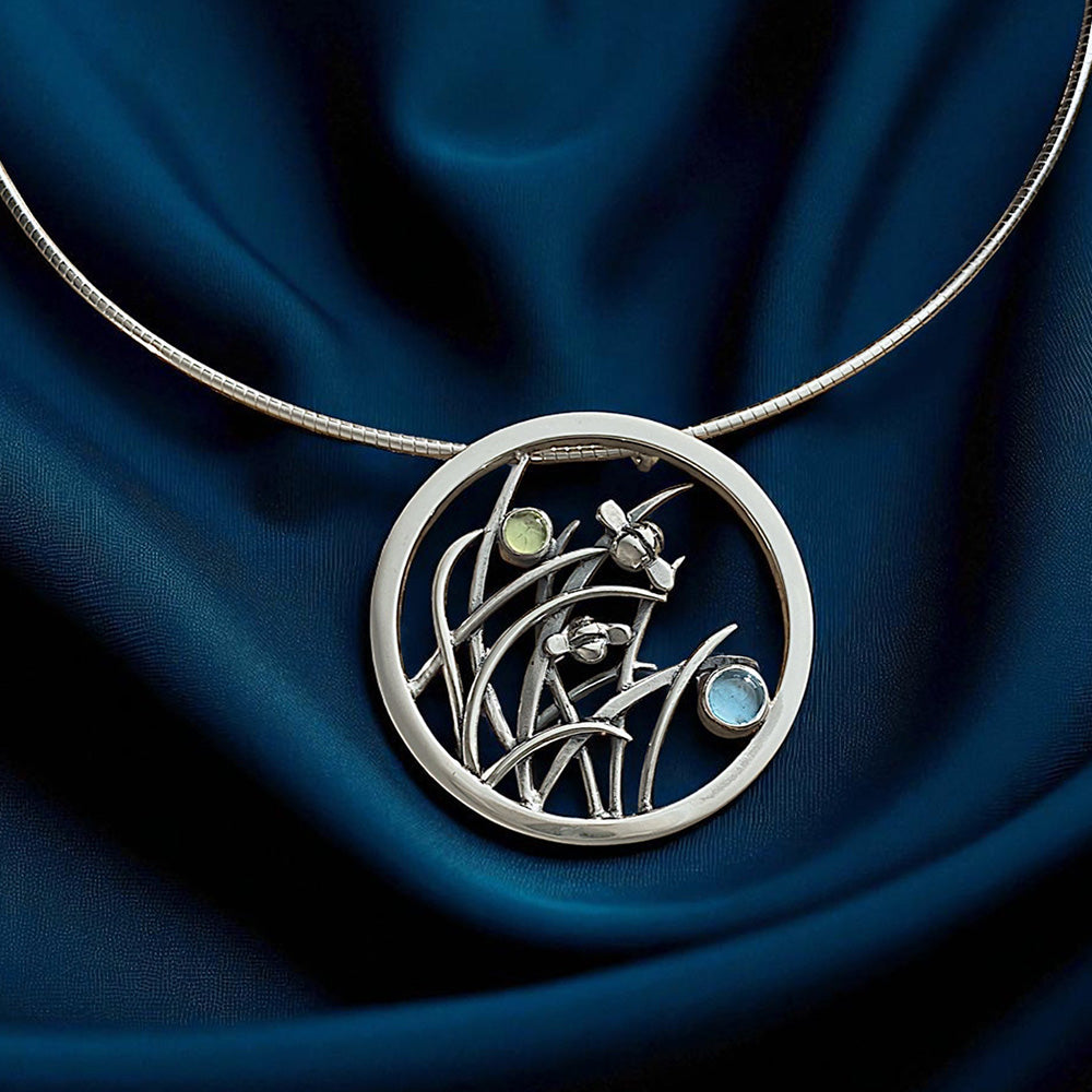 Beach Grass Necklet
