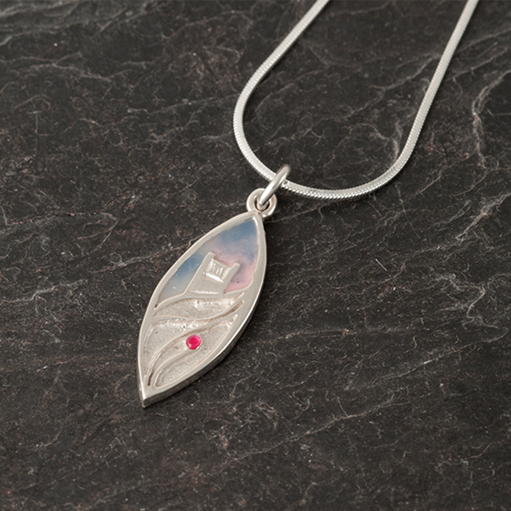 Small Marquise Pendant