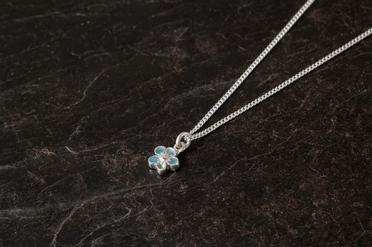 Mini Forget Me Not Pendant