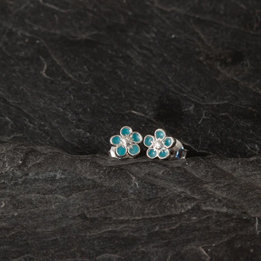 Mini Forget Me Not Studs